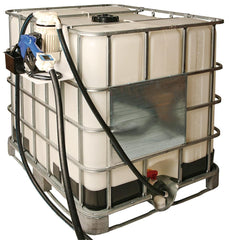 Bottom Draw Tote System w/ Manual Nozzle, Meter, 12'Hose (115 VAC)