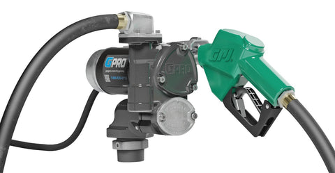 170000-03 V25-012AD NEW DESIGN 12V 25GPM w/1"x18' Hose, High Speed DS Nozzle