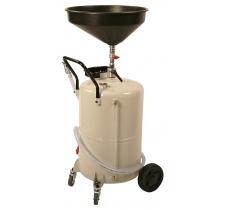 Used Oil Drain, 21 Gallon w/3/4" Quick Connect, Black EA