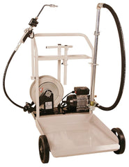 Electric Pump Cart System, w/ HD Cart, 25' Hose Reel, 3 GPM EA