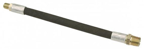 3/8" x 12" Oil Hose w/ 1/2" NPTM x 1/4" NPTM EA