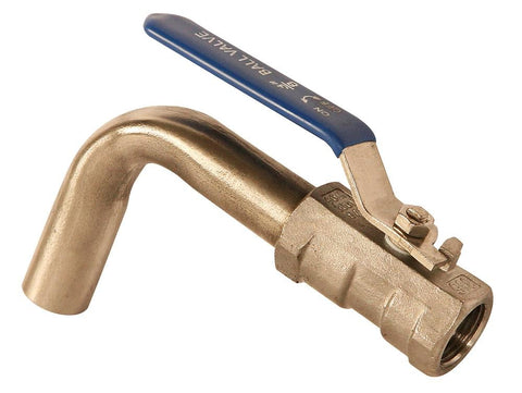 Radiator Faucet for Window Wash Fluid. Wetted Parts S.S. EA