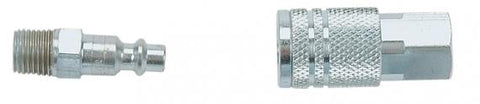 Quick Connect Air Coupler Set, 1/4" EA