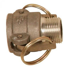 1" Female Cam and Groove Coupler x 1" NPTM EA
