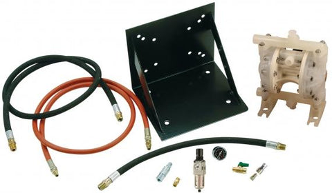 1/2" Double Diaphragm Pump Kit w/ Wall Mount Bracket