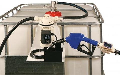 DEF Tote System w/ 12' Hose, Manual Nozzle (115 VAC)