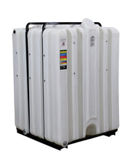 225 GAL TANK, CAGE, STAND BASE  EA