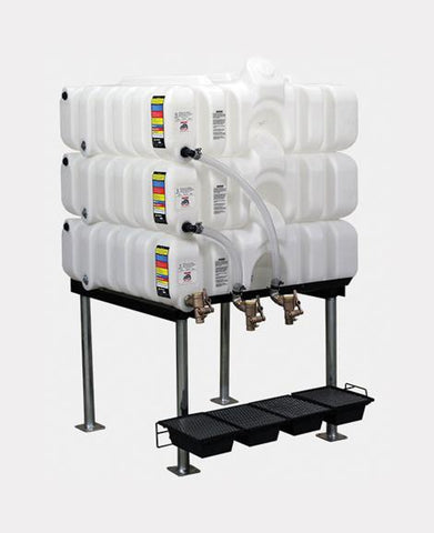 45/45/45 COMPLETE GRAVITY FEED SYSTEM EA