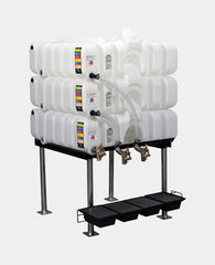 45/45/45 COMPLETE GRAVITY FEED SYSTEM EA