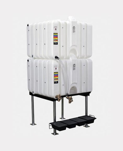 120/120 COMPLETE GRAVITY FEED SYSTEM EA