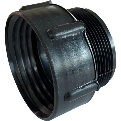 POLY ADAPTER 2.5" BUTTRESS FEMALE X 2" MNPT EA